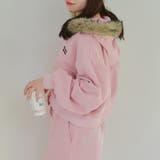 【セットアップ対応】ラインストーンロゴファー取外しパーカー | RMAF　NICE CLAUP / OLIVE des OLIVE | 詳細画像19 