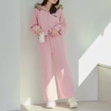 【セットアップ対応】ラインストーンロゴファー取外しパーカー | RMAF　NICE CLAUP / OLIVE des OLIVE | 詳細画像23 