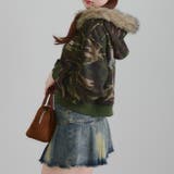 【セットアップ対応】ラインストーンロゴファー取外しパーカー | RMAF　NICE CLAUP / OLIVE des OLIVE | 詳細画像28 