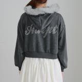 【セットアップ対応】ラインストーンロゴファー取外しパーカー | RMAF　NICE CLAUP / OLIVE des OLIVE | 詳細画像37 