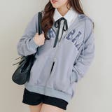 サックス | ビッグロゴジップパーカー | RMAF　NICE CLAUP / OLIVE des OLIVE