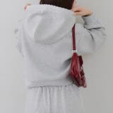 【セットアップ対応】丈の長さを選べる、レース使いジップアップパーカー | RMAF　NICE CLAUP / OLIVE des OLIVE | 詳細画像27 