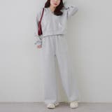 【セットアップ対応】丈の長さを選べる、レース使いジップアップパーカー | RMAF　NICE CLAUP / OLIVE des OLIVE | 詳細画像29 