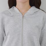 【セットアップ対応】丈の長さを選べる、レース使いジップアップパーカー | RMAF　NICE CLAUP / OLIVE des OLIVE | 詳細画像41 