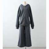 【セットアップ対応】丈の長さを選べる、レース使いジップアップパーカー | RMAF　NICE CLAUP / OLIVE des OLIVE | 詳細画像54 