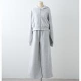 【セットアップ対応】丈の長さを選べる、レース使いジップアップパーカー | RMAF　NICE CLAUP / OLIVE des OLIVE | 詳細画像57 