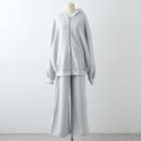 【セットアップ対応】丈の長さを選べる、レース使いジップアップパーカー | RMAF　NICE CLAUP / OLIVE des OLIVE | 詳細画像58 