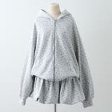 【セットアップ対応】丈の長さを選べる、レース使いジップアップパーカー | RMAF　NICE CLAUP / OLIVE des OLIVE | 詳細画像60 