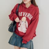 レッド | ニット帽ウサギパーカー | RMAF　NICE CLAUP / OLIVE des OLIVE