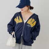 フードロゴジップパーカー | RMAF　NICE CLAUP / OLIVE des OLIVE | 詳細画像14 