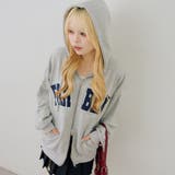 グレー | フードロゴジップパーカー | RMAF　NICE CLAUP / OLIVE des OLIVE