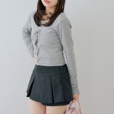 レースアップドッキング長袖Tシャツ | NICE CLAUP / OLIVE des OLIVE　OUTLET | 詳細画像5 