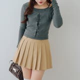 レースアップドッキング長袖Tシャツ | NICE CLAUP / OLIVE des OLIVE　OUTLET | 詳細画像17 