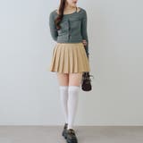 レースアップドッキング長袖Tシャツ | NICE CLAUP / OLIVE des OLIVE　OUTLET | 詳細画像21 