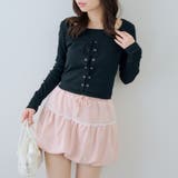 レースアップドッキング長袖Tシャツ | NICE CLAUP / OLIVE des OLIVE　OUTLET | 詳細画像25 