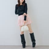 レースアップドッキング長袖Tシャツ | NICE CLAUP / OLIVE des OLIVE　OUTLET | 詳細画像28 