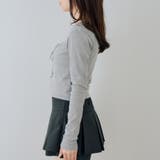 レースアップドッキング長袖Tシャツ | NICE CLAUP / OLIVE des OLIVE　OUTLET | 詳細画像33 