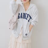 オートミール | BIGロゴジップパーカー | NICE CLAUP / OLIVE des OLIVE OUTLET