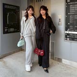 【セットアップ対応】キラキラスウェットジップパーカー | NICE CLAUP / OLIVE des OLIVE OUTLET | 詳細画像17