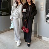 【セットアップ対応】キラキラスウェットジップパーカー | NICE CLAUP / OLIVE des OLIVE OUTLET | 詳細画像18