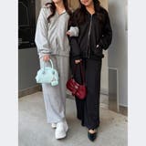 【セットアップ対応】キラキラスウェットジップパーカー | NICE CLAUP / OLIVE des OLIVE OUTLET | 詳細画像27