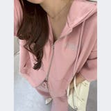 【セットアップ対応】キラキラスウェットジップパーカー | NICE CLAUP / OLIVE des OLIVE OUTLET | 詳細画像31