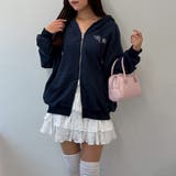 【セットアップ対応】キラキラスウェットジップパーカー | NICE CLAUP / OLIVE des OLIVE OUTLET | 詳細画像35