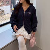 【セットアップ対応】キラキラスウェットジップパーカー | NICE CLAUP / OLIVE des OLIVE OUTLET | 詳細画像37