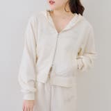 【セットアップ対応】レース付ジップパーカー | RMAF　NICE CLAUP / OLIVE des OLIVE | 詳細画像13 