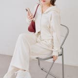 【セットアップ対応】レース付ジップパーカー | RMAF　NICE CLAUP / OLIVE des OLIVE | 詳細画像16 