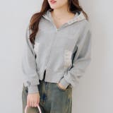 【セットアップ対応】レース付ジップパーカー | RMAF　NICE CLAUP / OLIVE des OLIVE | 詳細画像23 