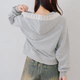 【セットアップ対応】レース付ジップパーカー | RMAF　NICE CLAUP / OLIVE des OLIVE | 詳細画像26 