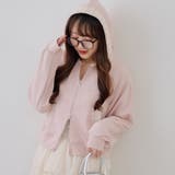 【セットアップ対応】レース付ジップパーカー | RMAF　NICE CLAUP / OLIVE des OLIVE | 詳細画像6 