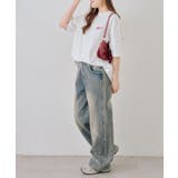 オバケ刺繍Tシャツ | NICE CLAUP / OLIVE des OLIVE　OUTLET | 詳細画像8 