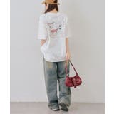 オバケ刺繍Tシャツ | NICE CLAUP / OLIVE des OLIVE　OUTLET | 詳細画像9 