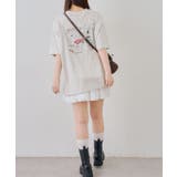 オバケ刺繍Tシャツ | NICE CLAUP / OLIVE des OLIVE　OUTLET | 詳細画像23 