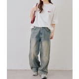 オバケ刺繍Tシャツ | NICE CLAUP / OLIVE des OLIVE　OUTLET | 詳細画像6 