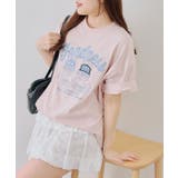 ピンク | ウサギニット帽Tシャツ | NICE CLAUP / OLIVE des OLIVE　OUTLET