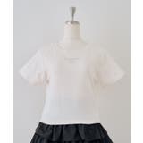 ラインストーンワンポイントTシャツ | NICE CLAUP / OLIVE des OLIVE　OUTLET | 詳細画像15 