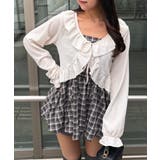 アイボリー | ラッフルボレロカーディガン | RMAF　NICE CLAUP / OLIVE des OLIVE