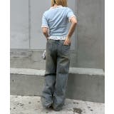 レースリボン付テレコプルオーバー | NICE CLAUP / OLIVE des OLIVE　OUTLET | 詳細画像16 