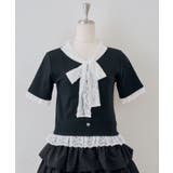 レースリボン付テレコプルオーバー | NICE CLAUP / OLIVE des OLIVE　OUTLET | 詳細画像19 