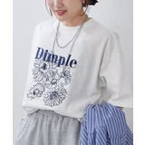 花刺繍×ラインストーンTシャツ | NICE CLAUP / OLIVE des OLIVE　OUTLET | 詳細画像6 