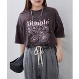 花刺繍×ラインストーンTシャツ | NICE CLAUP / OLIVE des OLIVE　OUTLET | 詳細画像10 