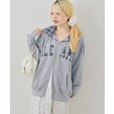 配色BIGロゴZIPパーカー | NICE CLAUP / OLIVE des OLIVE　OUTLET | 詳細画像14 