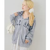 配色BIGロゴZIPパーカー | NICE CLAUP / OLIVE des OLIVE　OUTLET | 詳細画像16 