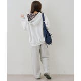 配色BIGロゴZIPパーカー | NICE CLAUP / OLIVE des OLIVE　OUTLET | 詳細画像25 