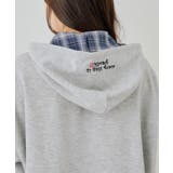 配色BIGロゴZIPパーカー | NICE CLAUP / OLIVE des OLIVE　OUTLET | 詳細画像38 