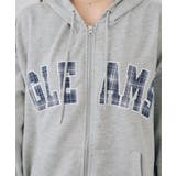 配色BIGロゴZIPパーカー | NICE CLAUP / OLIVE des OLIVE　OUTLET | 詳細画像39 