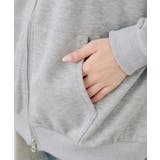 配色BIGロゴZIPパーカー | NICE CLAUP / OLIVE des OLIVE　OUTLET | 詳細画像42 